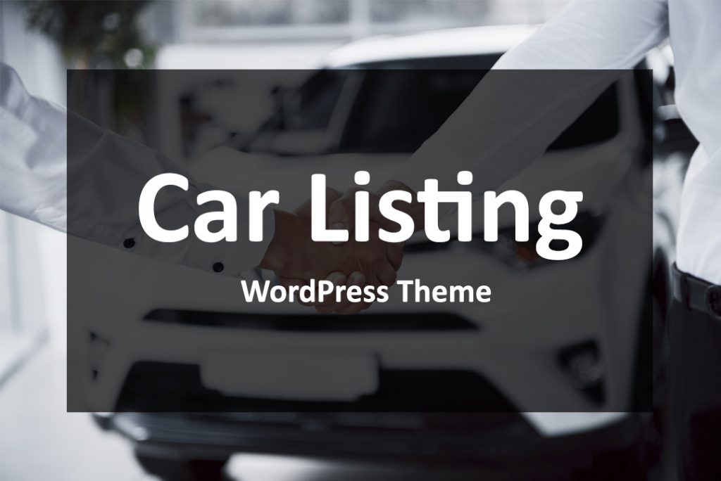 WordPress Car Listing Theme